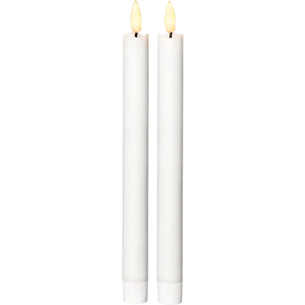 Antikljus 2-pack LED Vit