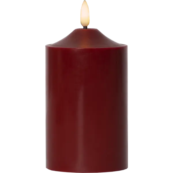 Blockljus LED Röd 7,5x15 cm