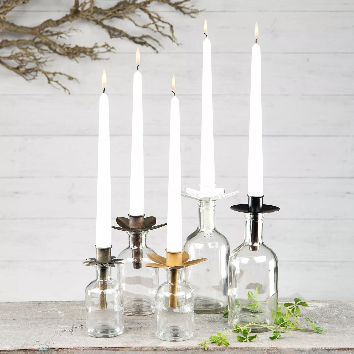 Kronljushållare Flaska Champagne Ø9,5x8cm - A Lot Decoration