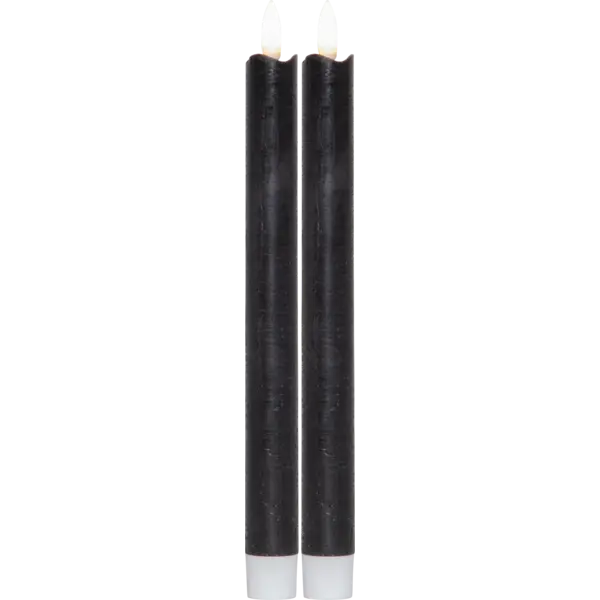 Antikljus LED 2-pack Svart