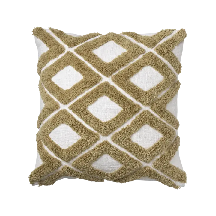 Kuddfodral FLORIAN Beige/elfenben med innerkudde - Affari of Sweden