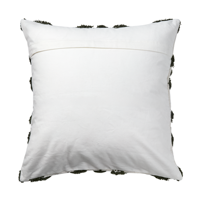 Kuddfodral FLORIAN Grön/elfenben med innerkudde - Affari of Sweden