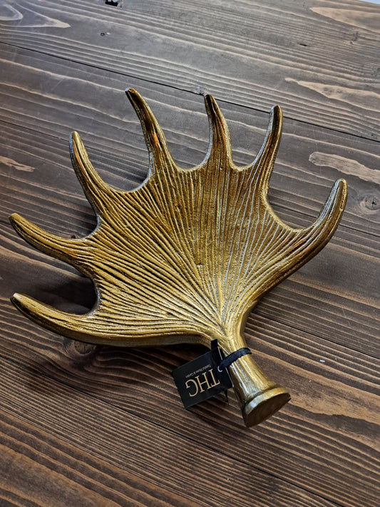 Älghorn fat Antik Guld - THG