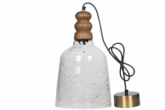 Taklampa Tahi Glas/Trä - A Lot Decoration