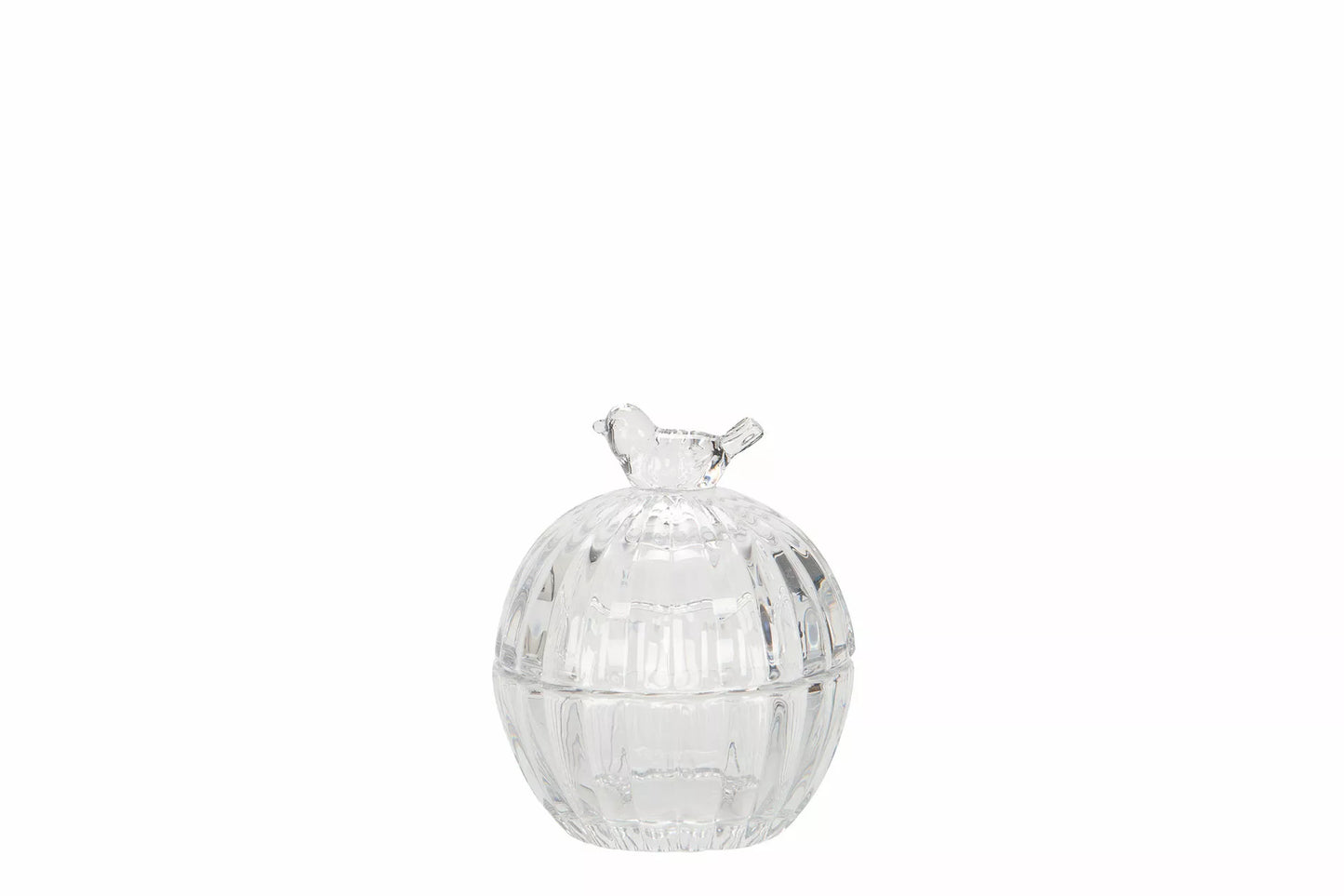 Glasburk med fågel - A Lot Decoration