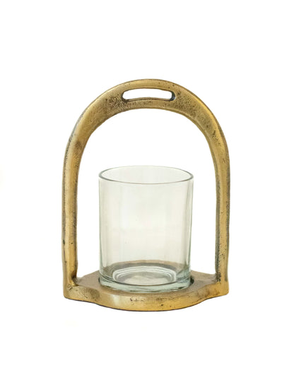 Ljuslykta Stigbygel Antik guld - THG